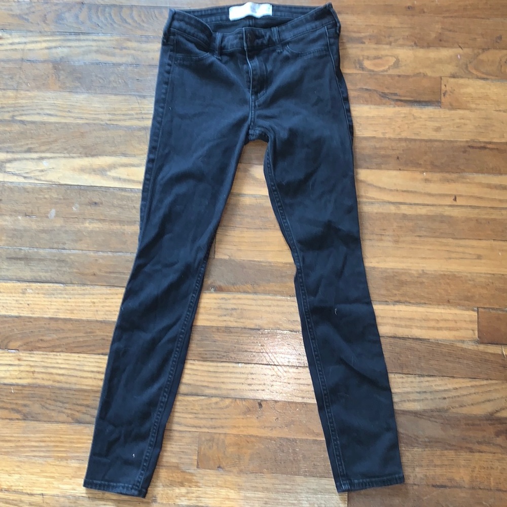 Hollister Black Jean Jeggings (Size: 00S)